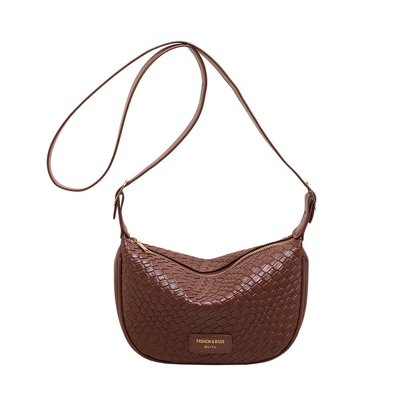 Popular Large Capacity Dumplings Armpit Bag Female Autumn And Winter New Single Shoulder Crossbody Bag Fashion High Texture Commuter Bag