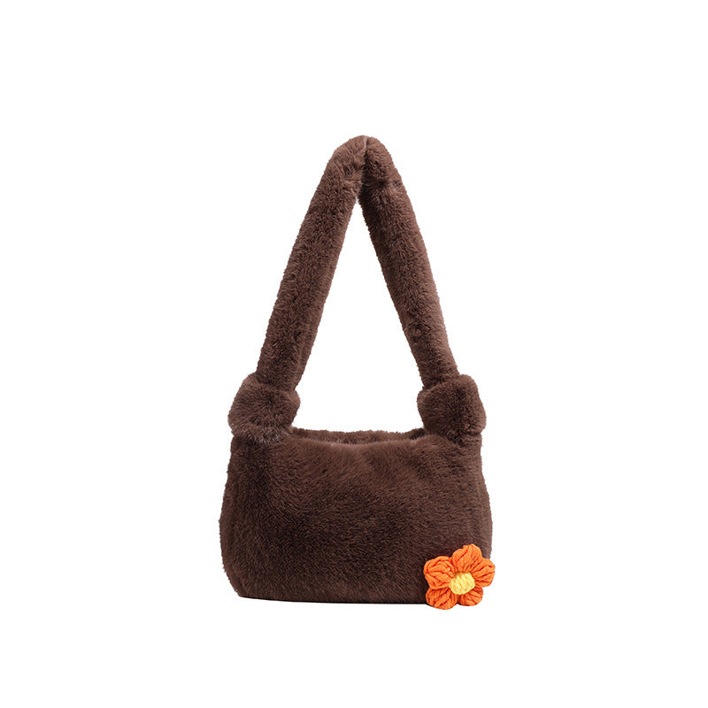 New Fashion Fluffy Handbag - The Perfect Accessory for Autumn and Winter Fashion