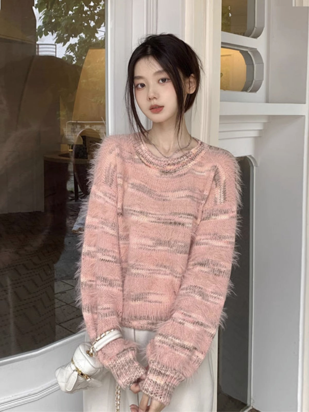 Soft Waxy Sweater Day Lazy Retro Thick Knitwear Chic Early Spring Coat Female Spring Autumn New Women's Wear