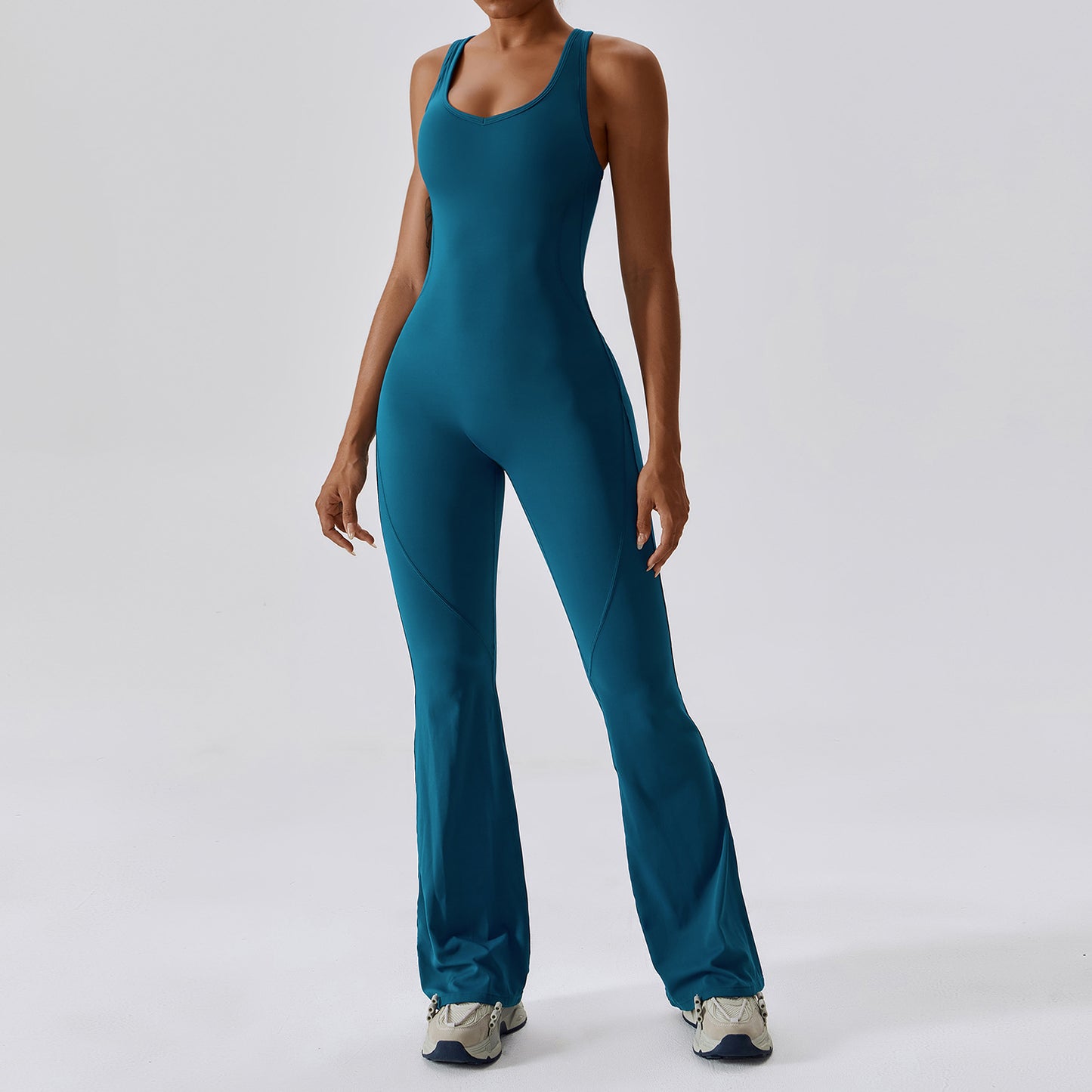 Quick Dry Tight Yoga Dress Dance Sports Fitness Dress Hip Lift Belly Micro La One-Piece Yoga Dress