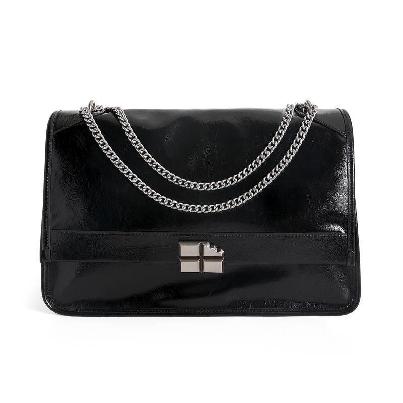 Niche Design Chain Wandering Bag Female New Large-Capacity Single-Shoulder Commuter Messenger Bag Crossbody Tote Bag