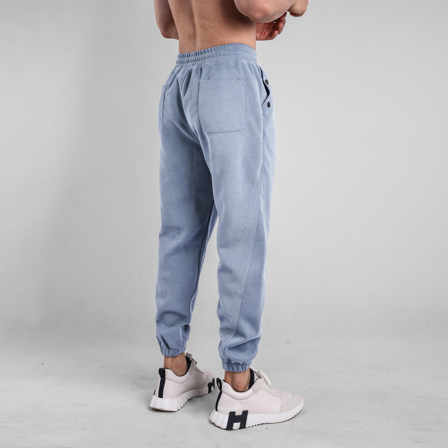 Wear Sports Pants Men's Fashion Loose Running Fitness Pants Cotton Compound Breathable Sports Training