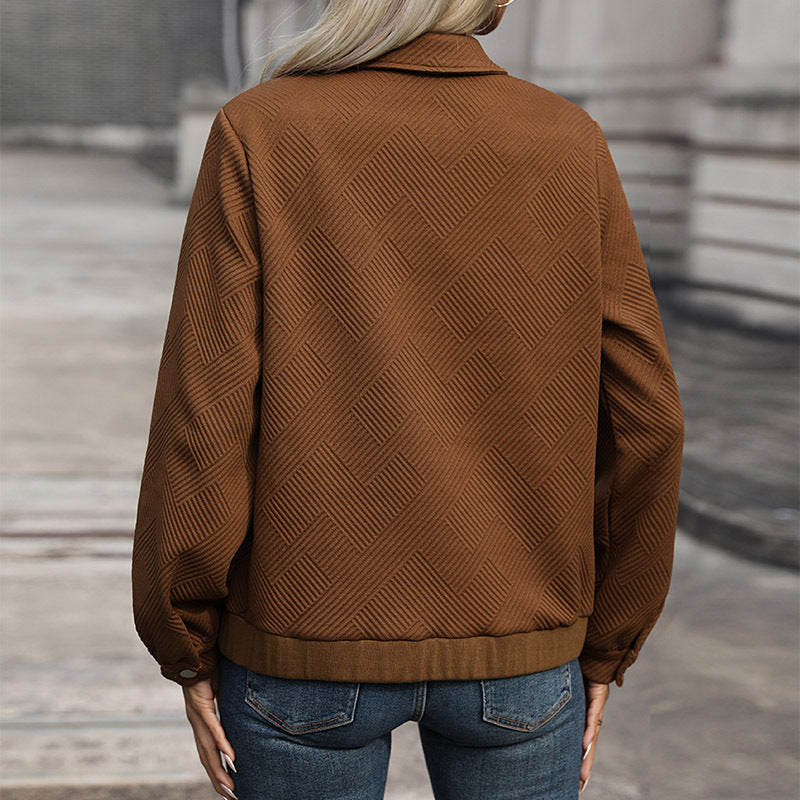 Autumn New Fashion Women's Maillard Jacket
