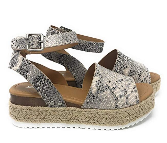 Large Size Summer Muffin Clasp Fish Mouth Sandals Side Empty Hemp Rope Braided Thick Sole Wedge Slippers