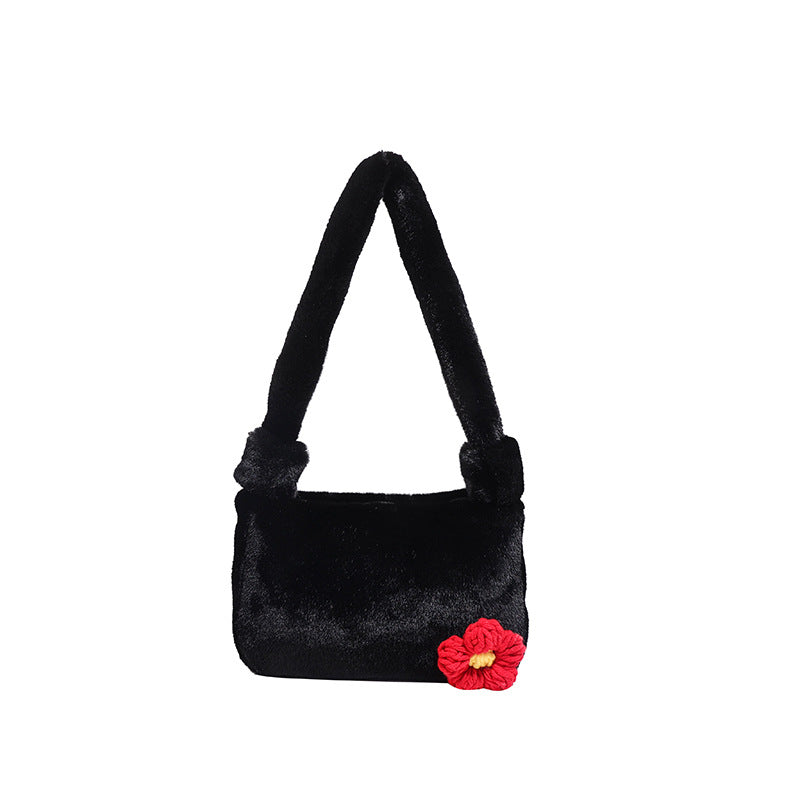 New Fashion Fluffy Handbag - The Perfect Accessory for Autumn and Winter Fashion