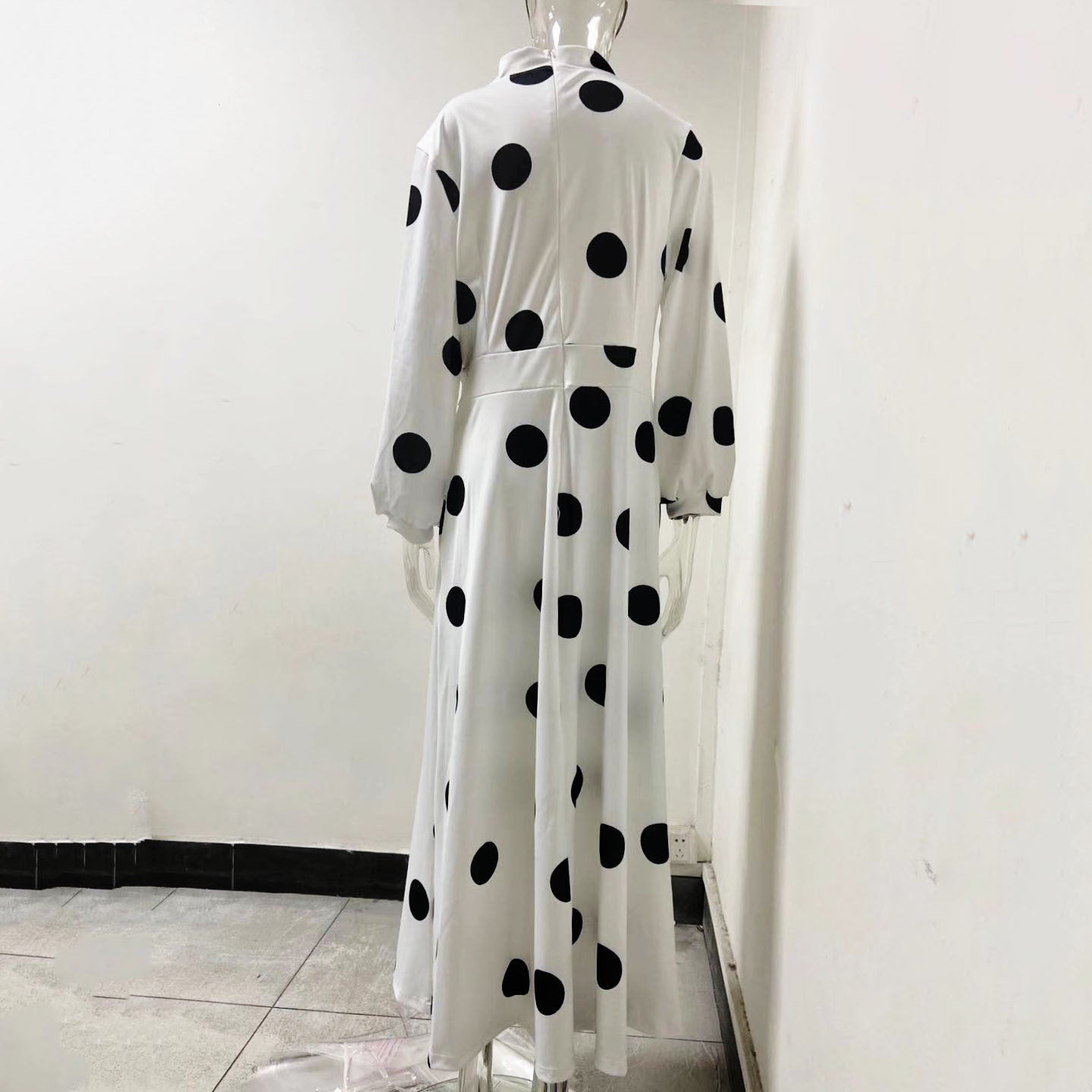 New Women's Dress Africa Women's Print Size Polka Dot Plus Size Dress