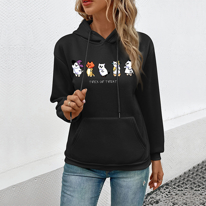 New Autumn New Fashion Women Halloween Hoodie Woman