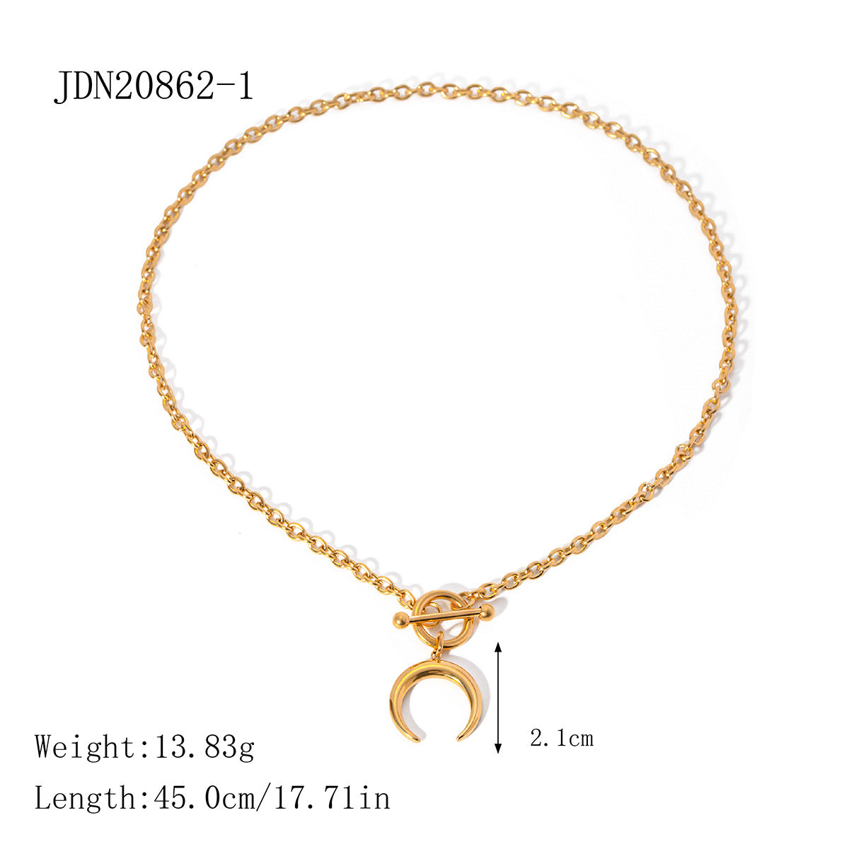 5pcs High-Grade Minority Necklace Does Not Fade Women's Necklace Titanium Steel Light Luxury Minority Necklace