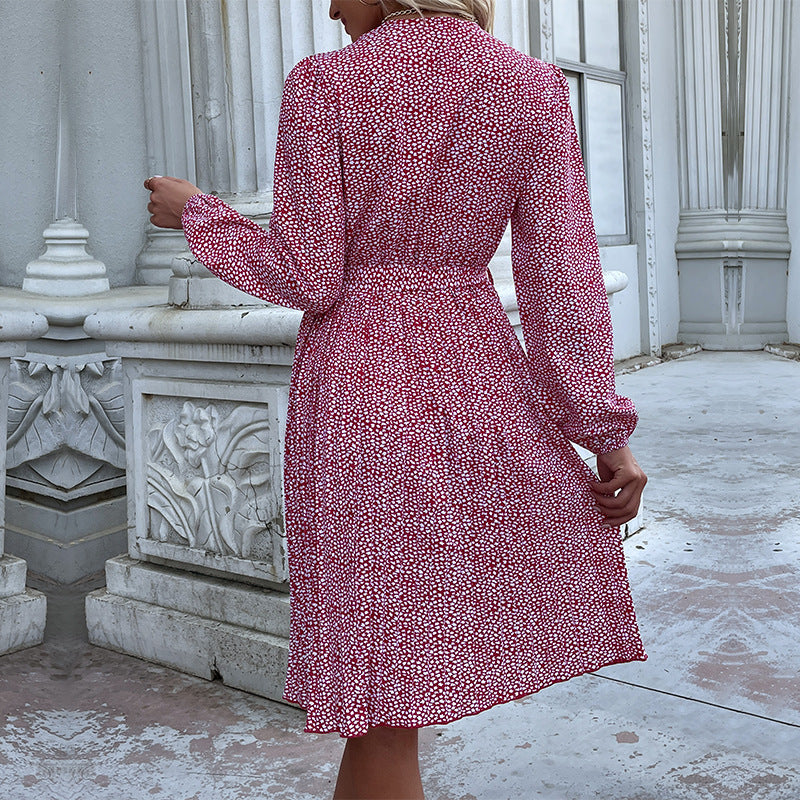 New Fashion Autumn On New Women's Long-Sleeved Dresses