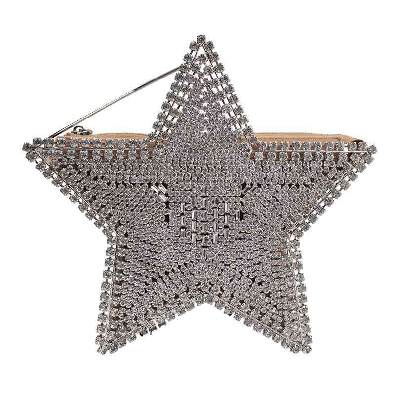 Summer New Popular Diamond-Encrusted Niche Diy Dinner Party Pearl Hand-Held Diagonal Banquet Bag