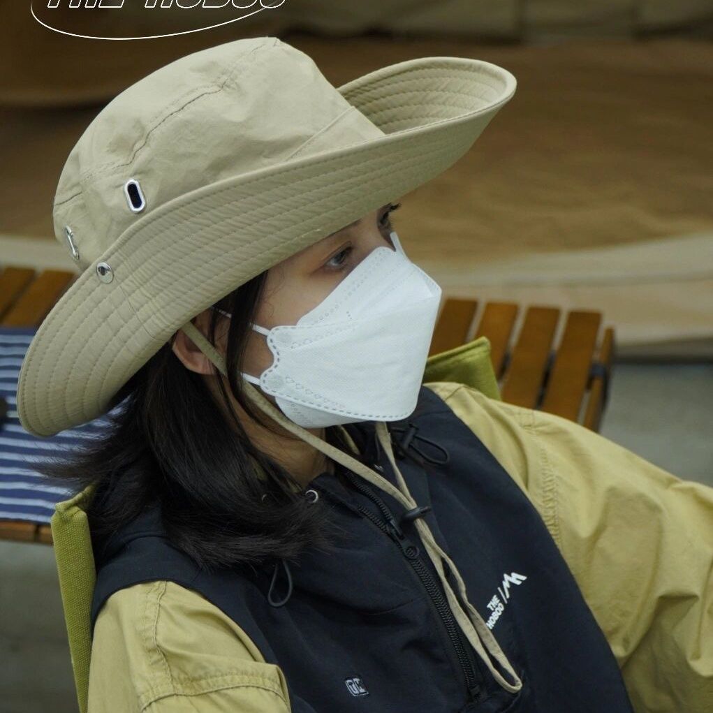 Western Cowboy Hat Female Fisherman Hat Male Summer Vacation Large Brimmed Sun Hat Outdoor Fishing Shade Hiking Hat
