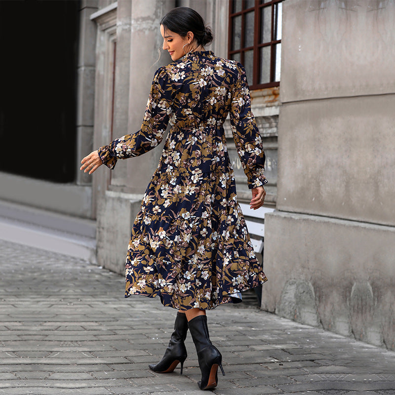New Fashion Women's Dress In Autumn Female Design Sense