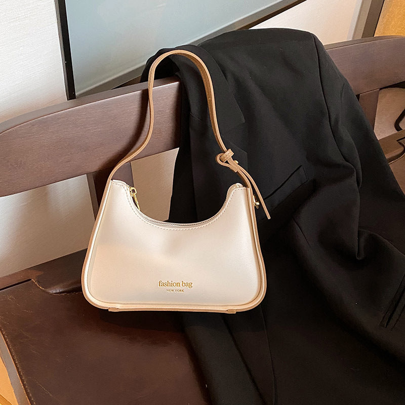 Texture Niche Bag New Female Bag Popular All-In-One Shoulder Underarm Bag Fashion Handbag