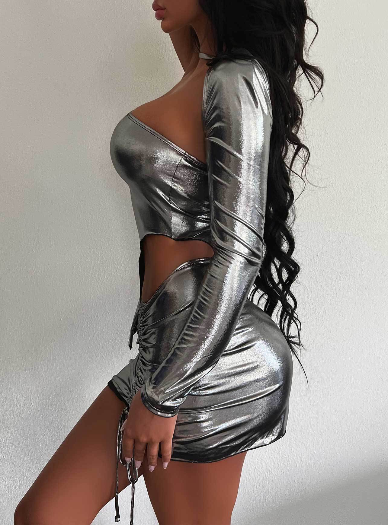 Breast Three Sets Of Women Autumn New Fashion Package Hip Skirt Set Sexy Ol Light Mature Spice Girls Skirt Set