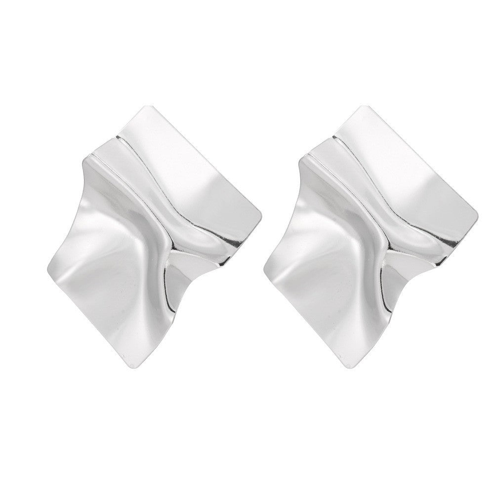 5pcs Metal Earrings Thick Chain Earrings New Earrings Female