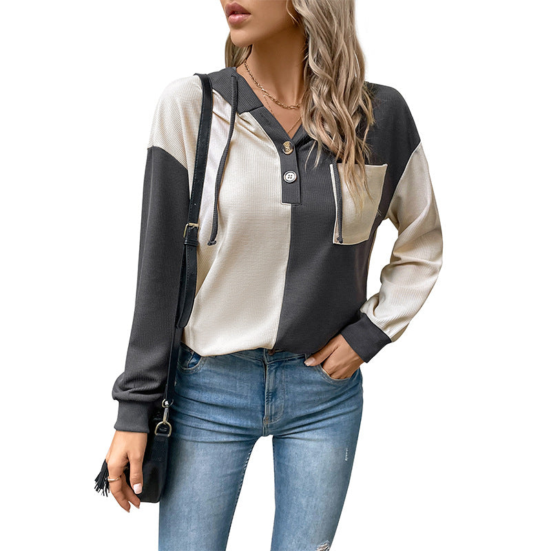Women's New Color Hooded Ladies Hoodie Spring And Autumn