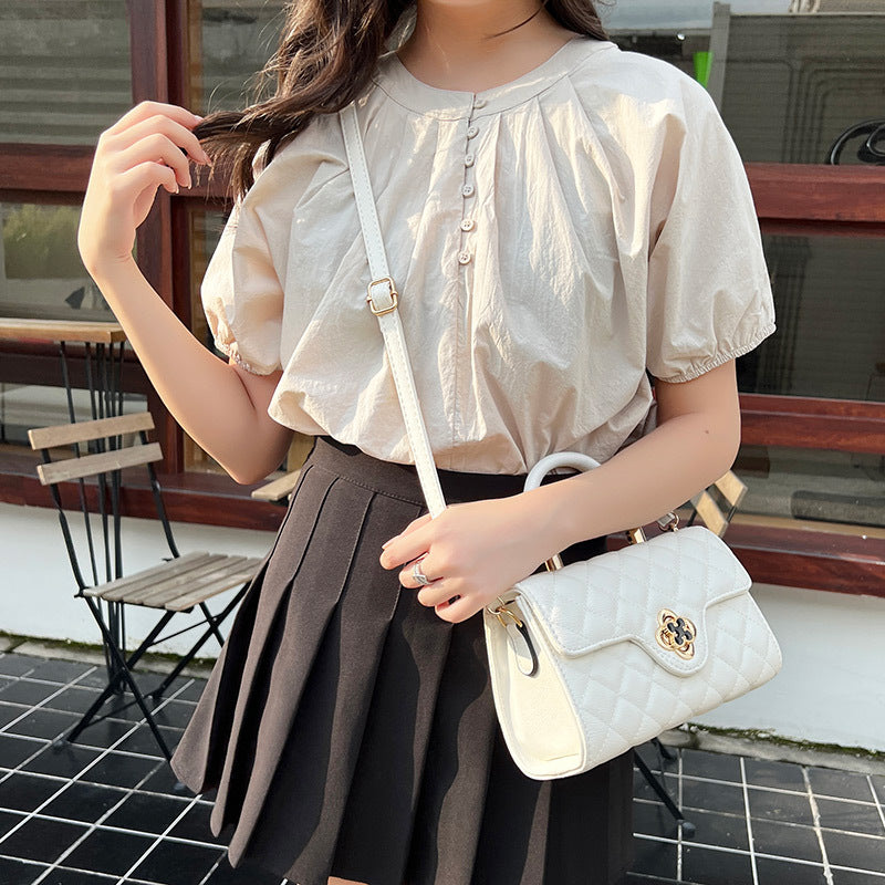 Crossbody Bag Female New Fashion Summer Ringer Chain Bag Shoulder Small Square Bag