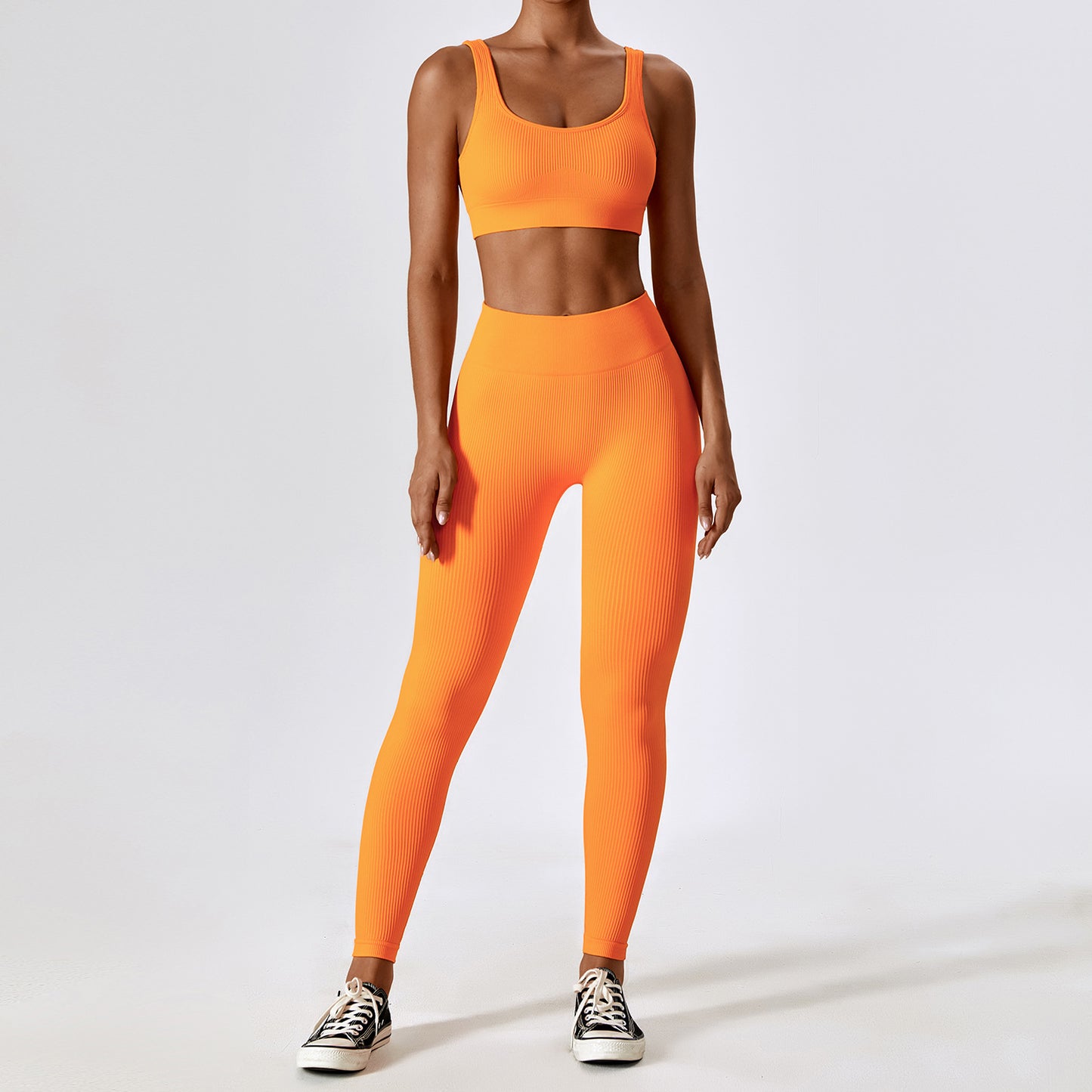 Seamless Yoga Wear Set Running Tight Sports Set Women's Quick Dry High Waist Fitness Wear
