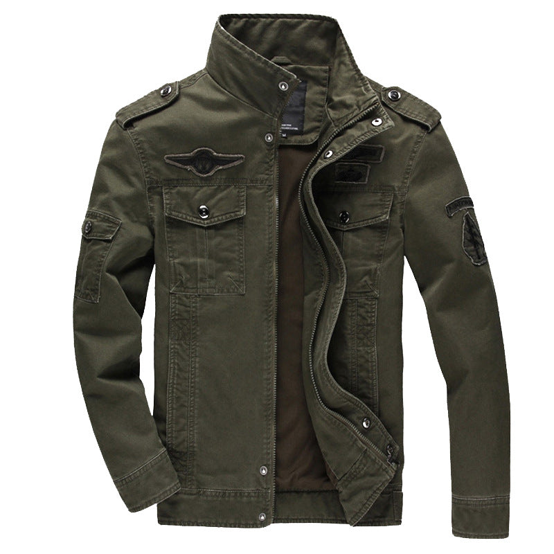 Men's Jacket Casual Special Forces Military Uniform Large Size Flight Suit Outdoor Sports Tooling