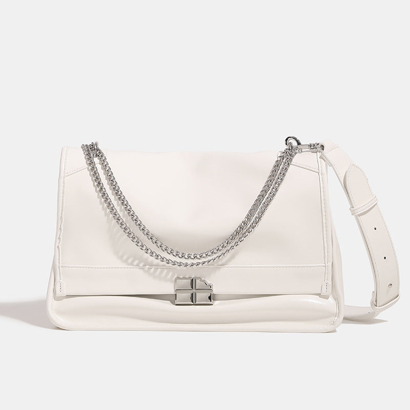 Niche Design Chain Wandering Bag Female New Large-Capacity Single-Shoulder Commuter Messenger Bag Crossbody Tote Bag