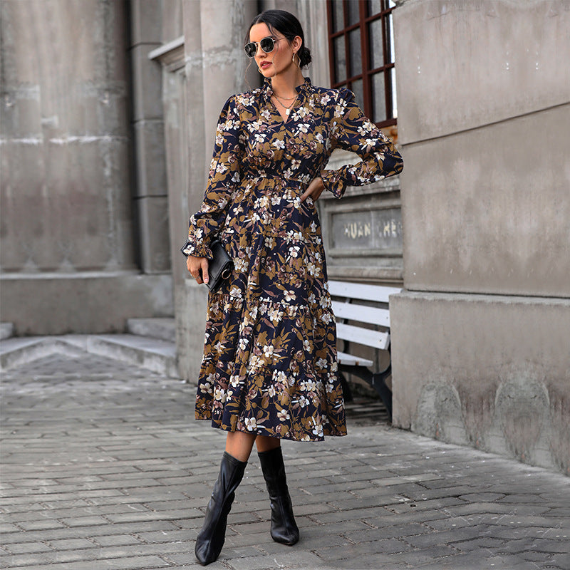 New Fashion Women's Dress In Autumn Female Design Sense