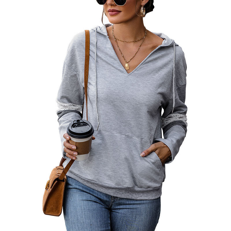 Autumn New Fashion Women's Long-Sleeved Hoodie