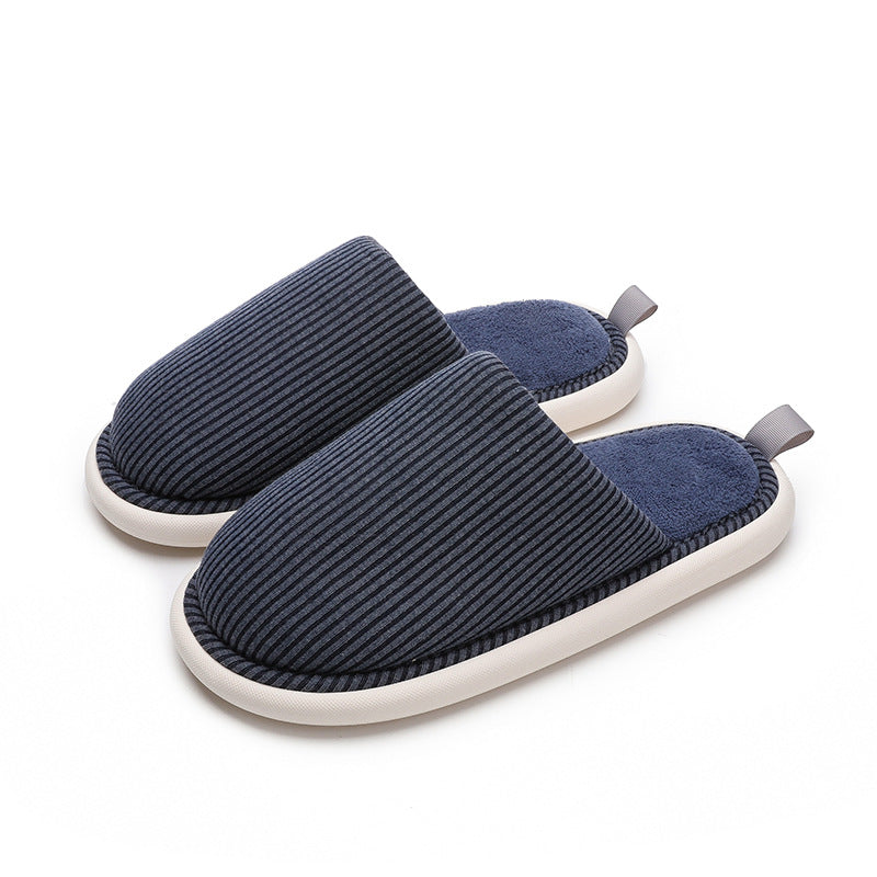 Cotton Slippers Eva Women's Winter Step On The Shit Floor Fluffy Slippers Home Non-Slip
