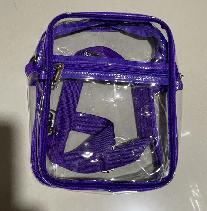 Pvc Single Shoulder Transparent Crossbody Bag Female Jelly Bag All Simple Waterproof Small Square Bag