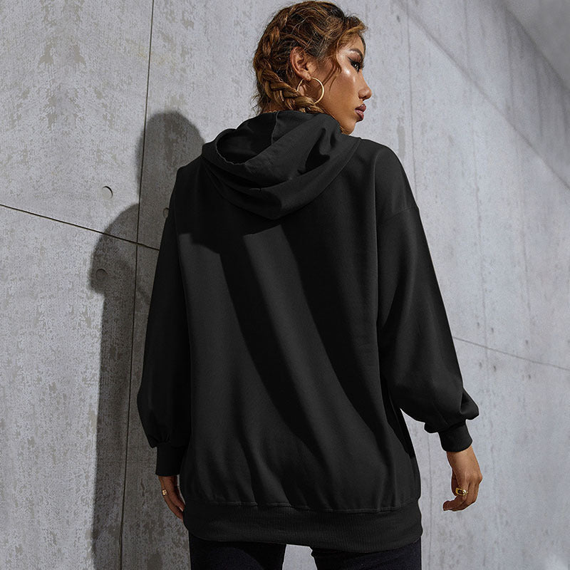 New Autumn And Winter Leisure Sports Hoodie Southeast Asia Women's Printed Long-Sleeved Hoodie