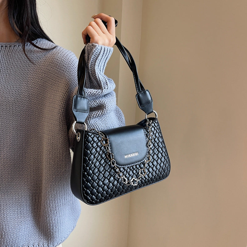 Popular Bag Female Autumn And Winter New Niche Pop Single Shoulder Crossbody Female Bag Fashion All Match Small Square Bag