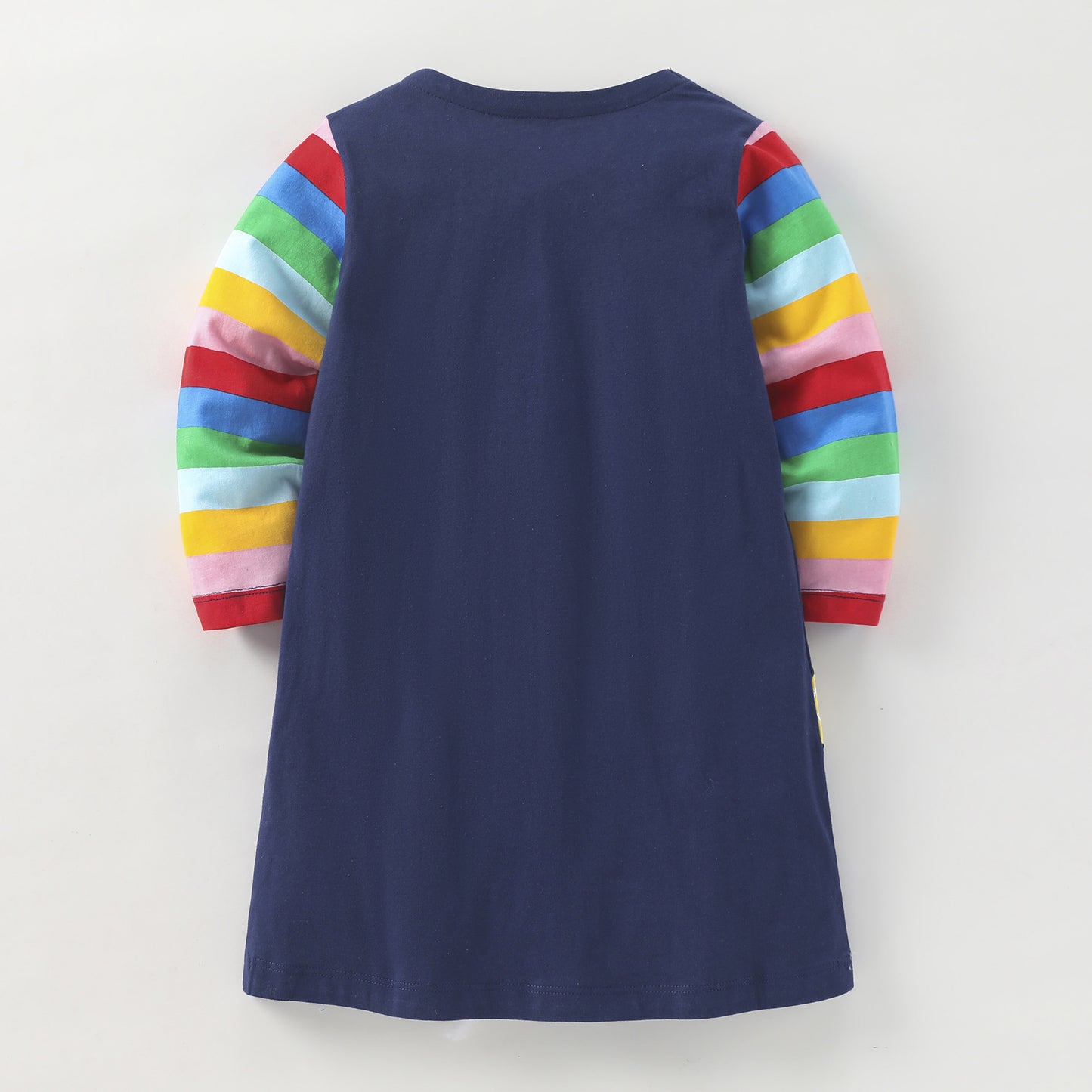 Children's Dress Autumn New Children's Dress Cartoon Long-Sleeved Girls' Dress
