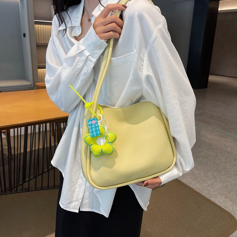 Version Of Fashion Tote Bag Female Autumn And Winter New Commuter Large Capacity Shoulder Bag Leisure Simple Bag