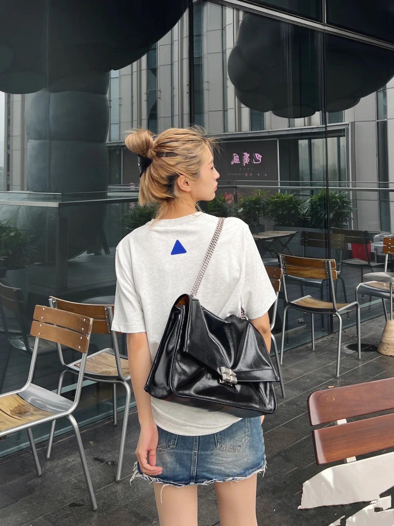 Niche Design Chain Wandering Bag Female New Large-Capacity Single-Shoulder Commuter Messenger Bag Crossbody Tote Bag