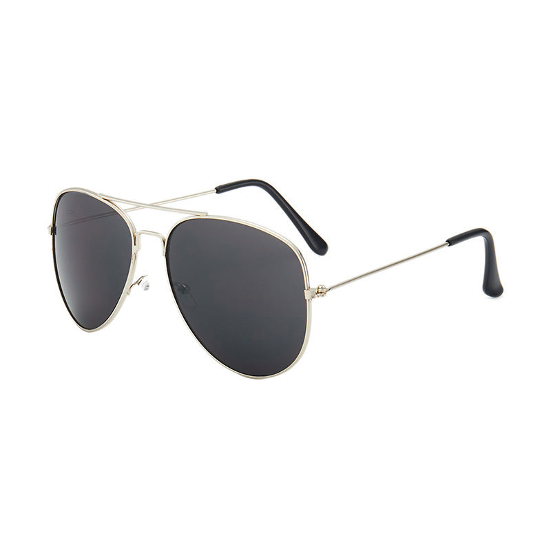5 pairs New Brilliant Sunglasses Full Color Pilot Goggles Metal Sunglasses Sunglasses Stall