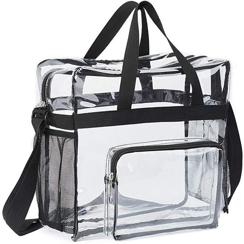 Pvc Outdoor Portable Transparent Capacity Duffel Bag Travel Travel Portable Waterproof Toiletry Bag