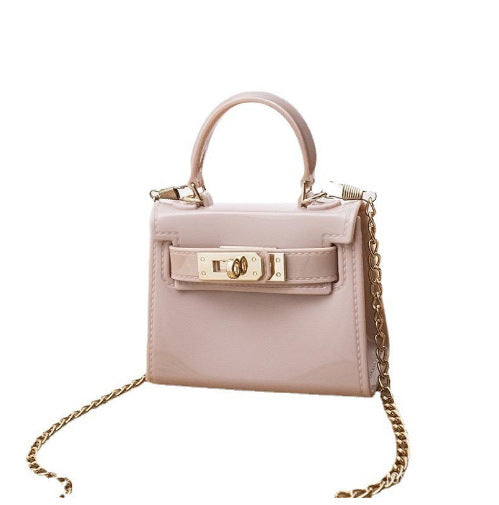 Summer New Kylie Bag Jelly Bag Women's Bag Fashion Mouth Red Envelope Single Shoulder Crossbody Small Bag