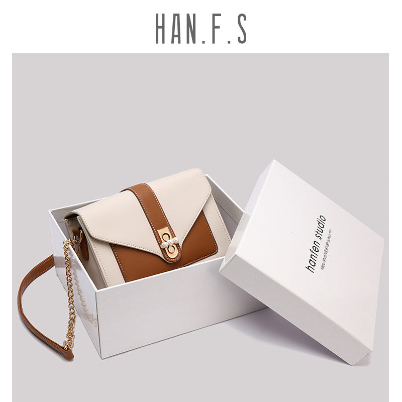 New Fashion Single Shoulder Crossbody Bag Female Bag All Casual Version Of Small Square Bag