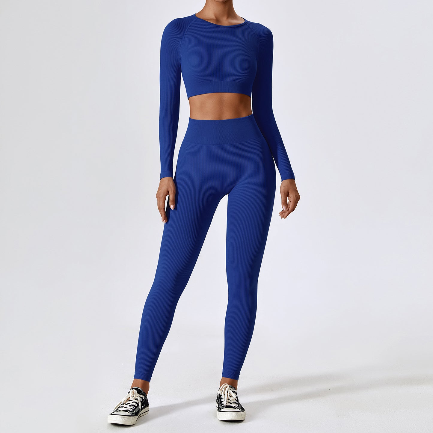 Seamless Yoga Wear Set Running Tight Sports Set Women's Quick Dry High Waist Fitness Wear