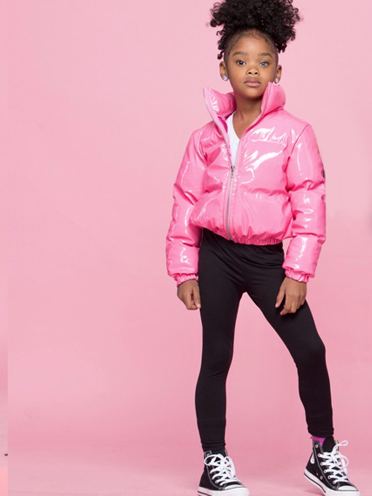 Children's Cotton-Padded Winter New Children's Wool-Collar Cotton-Padded Jacket For Boys And Girls