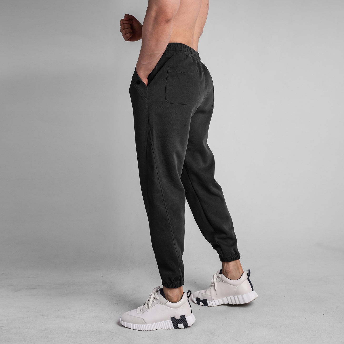 Wear Sports Pants Men's Fashion Loose Running Fitness Pants Cotton Compound Breathable Sports Training