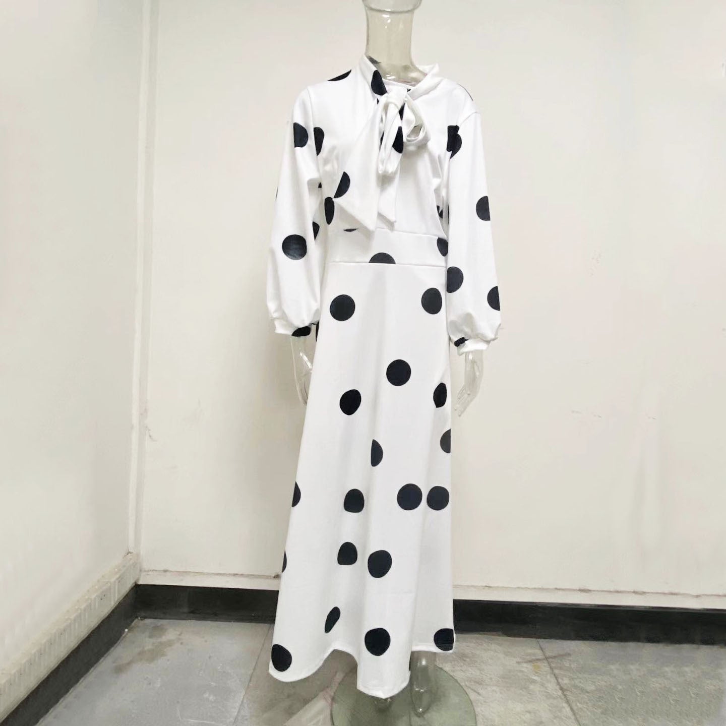 New Women's Dress Africa Women's Print Size Polka Dot Plus Size Dress