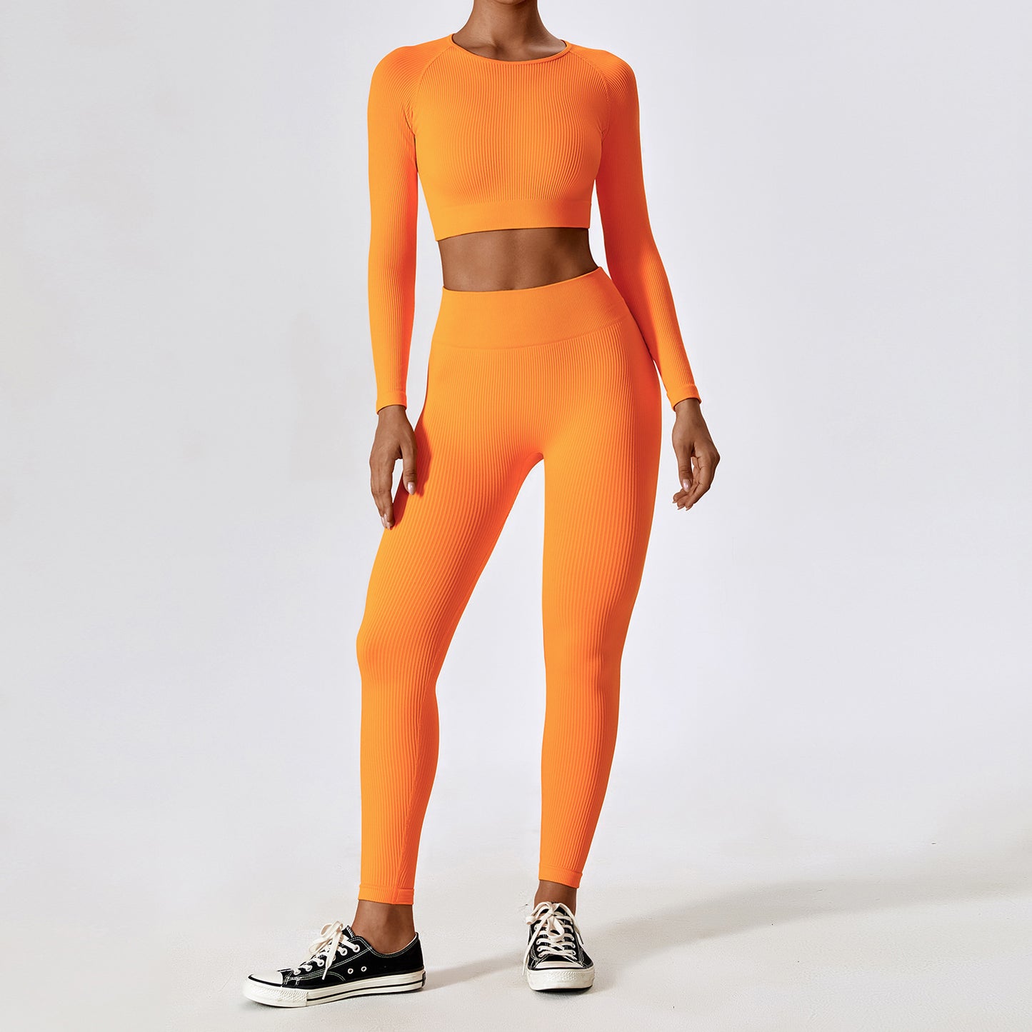 Seamless Yoga Wear Set Running Tight Sports Set Women's Quick Dry High Waist Fitness Wear