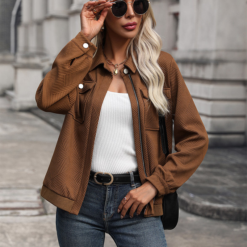 Autumn New Fashion Women's Maillard Jacket