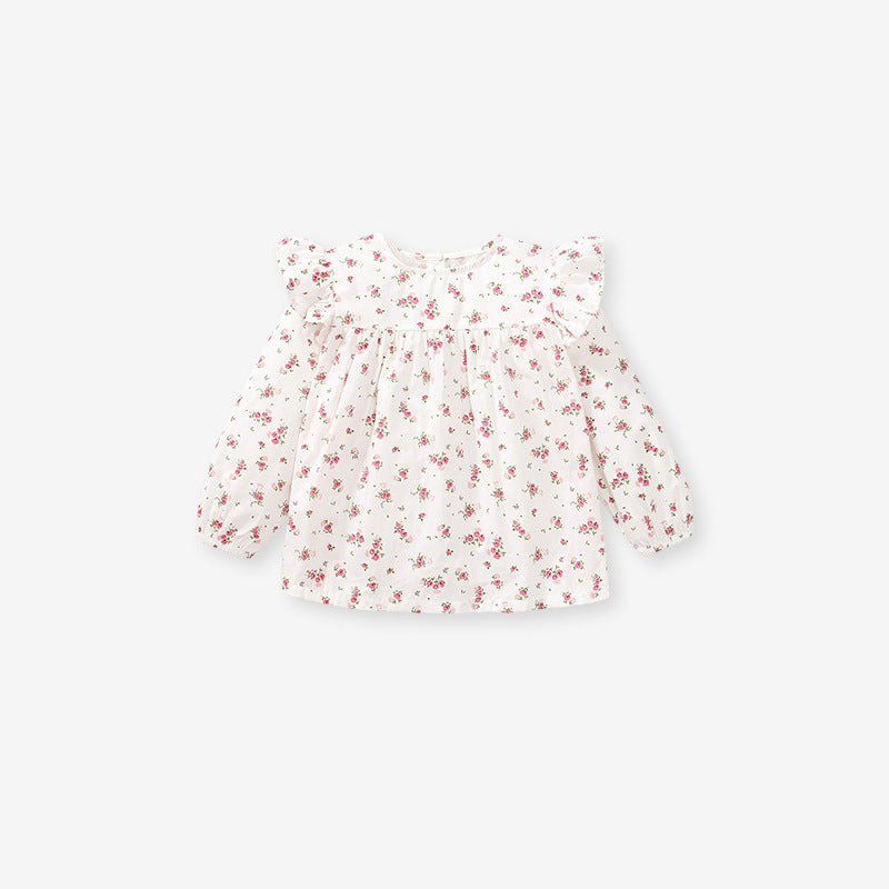Children's Strap Skirt Autumn Children's Skirt Embroidery Children's Skirt Pure Cotton Girls' Strap Skirt