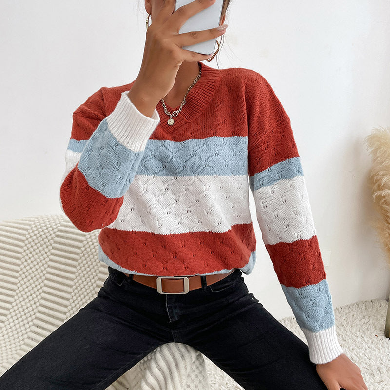 Chic Autumn & Winter Casual Loose-Fit Long-Sleeved Sweater for Women
