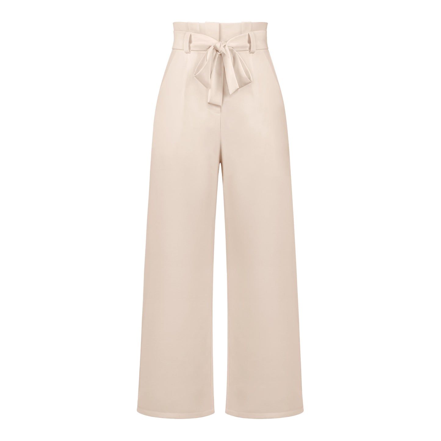 Fashion New Workplace Women's Pants Casual Wide Leg Pants With Belt Temperament Commuter Pants Summer