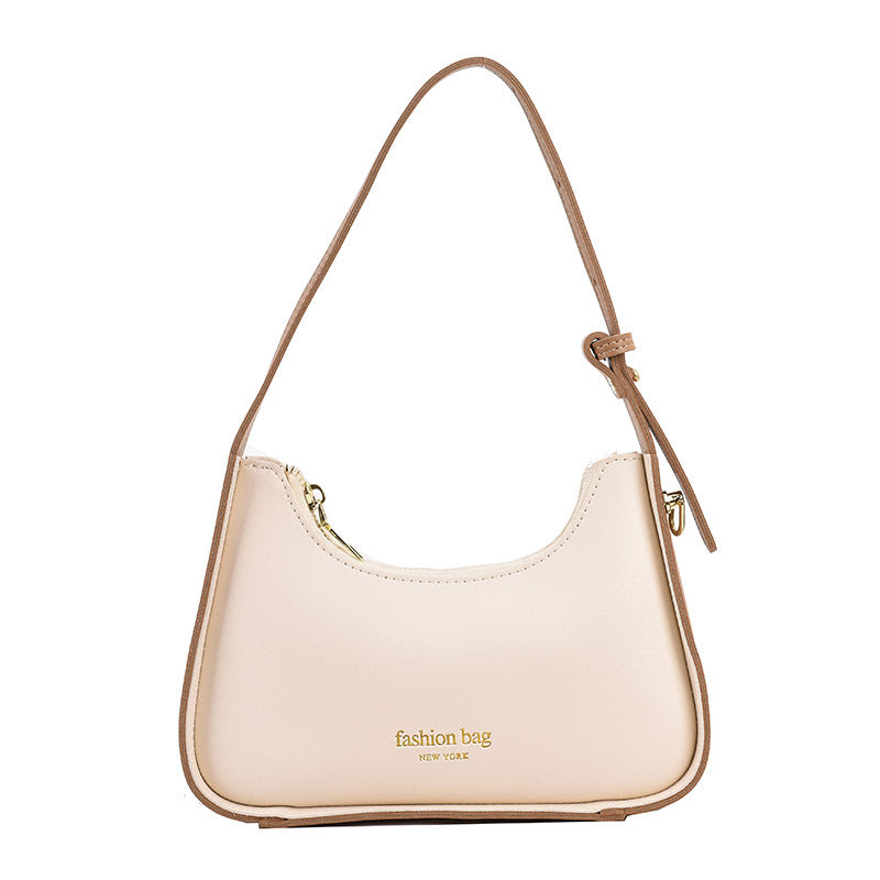 Texture Niche Bag New Female Bag Popular All-In-One Shoulder Underarm Bag Fashion Handbag