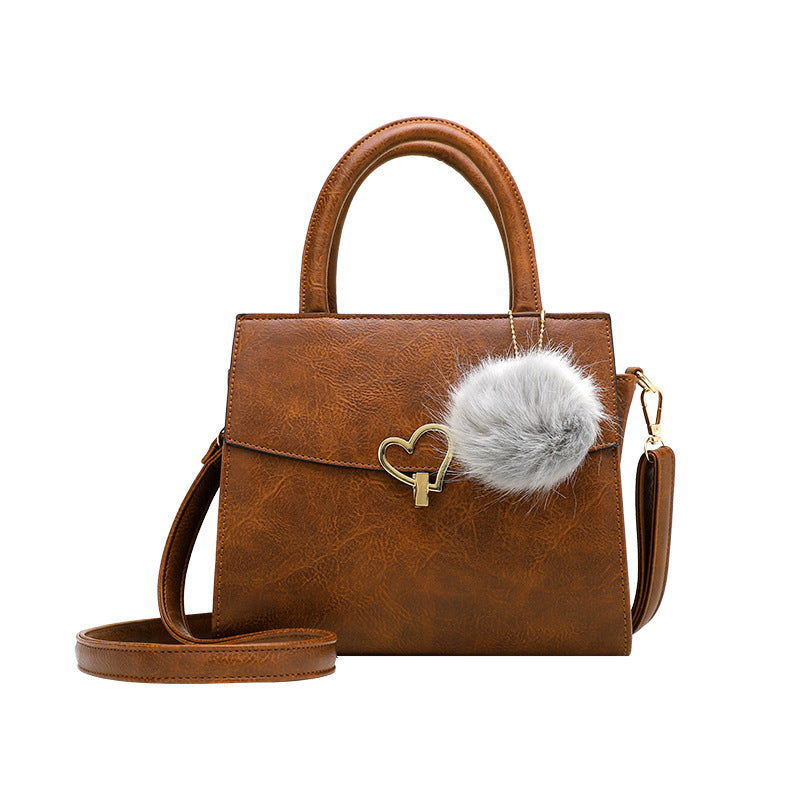 Senior Sense Small Bag Female New Fashion Version Of Texture Crossbody Bag Chain Fashion Small Square Bag