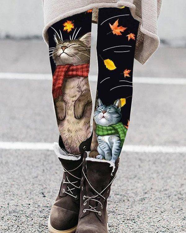 Christmas Personalized Printed Leggings Christmas Tree Sequin Yoga Pants