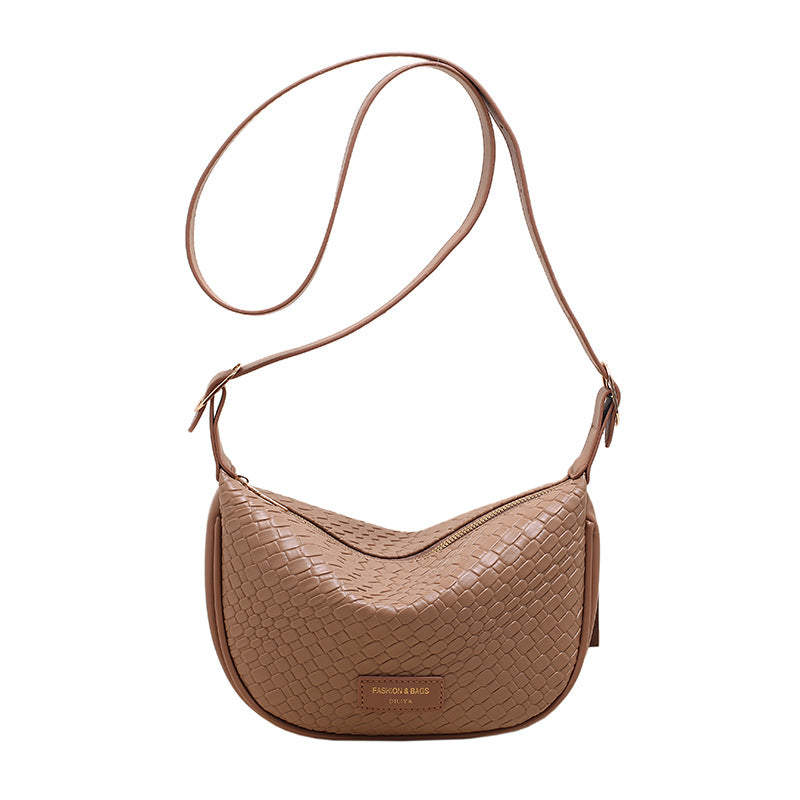 Popular Large Capacity Dumplings Armpit Bag Female Autumn And Winter New Single Shoulder Crossbody Bag Fashion High Texture Commuter Bag
